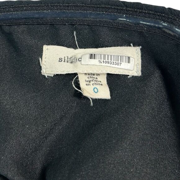 Urban Outfitters Silence & Noise Fortuna Ombre Maxi Slit Dress Black Blue 0 - Picture 13 of 13